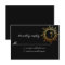 Gold Foil Sun and Moon Wedding RSVP Card