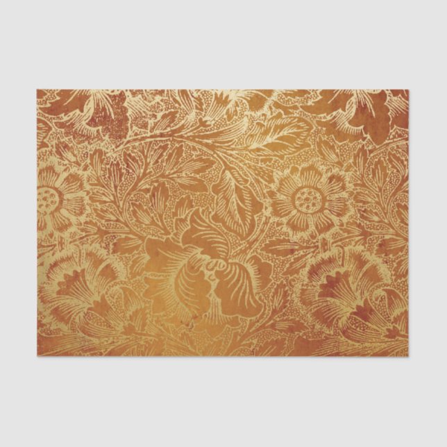 Gold Foil Thanksgiving Tissue Paper (Front)