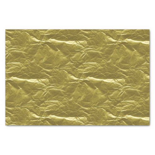 Gold Foil Tissue Paper