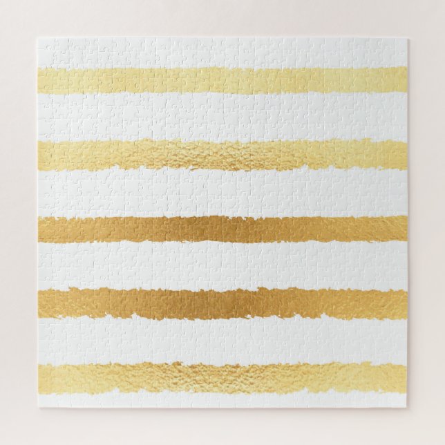 Gold foil, vintage seamless pattern. jigsaw puzzle (Vertical)