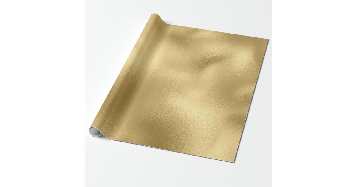 Metallic Foil Tissue Paper - Gold