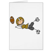 Gold Football Player Tshirts and Gifts (Front)