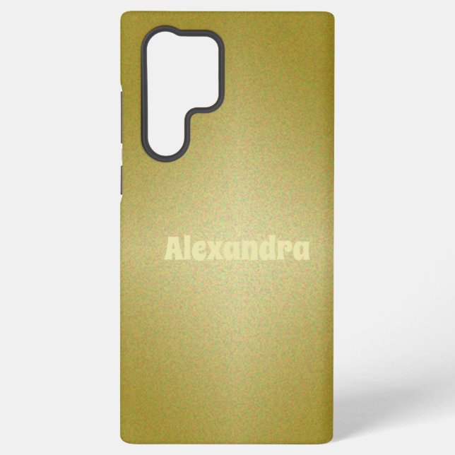 Gold For Me Samsung Galaxy Case (Back)