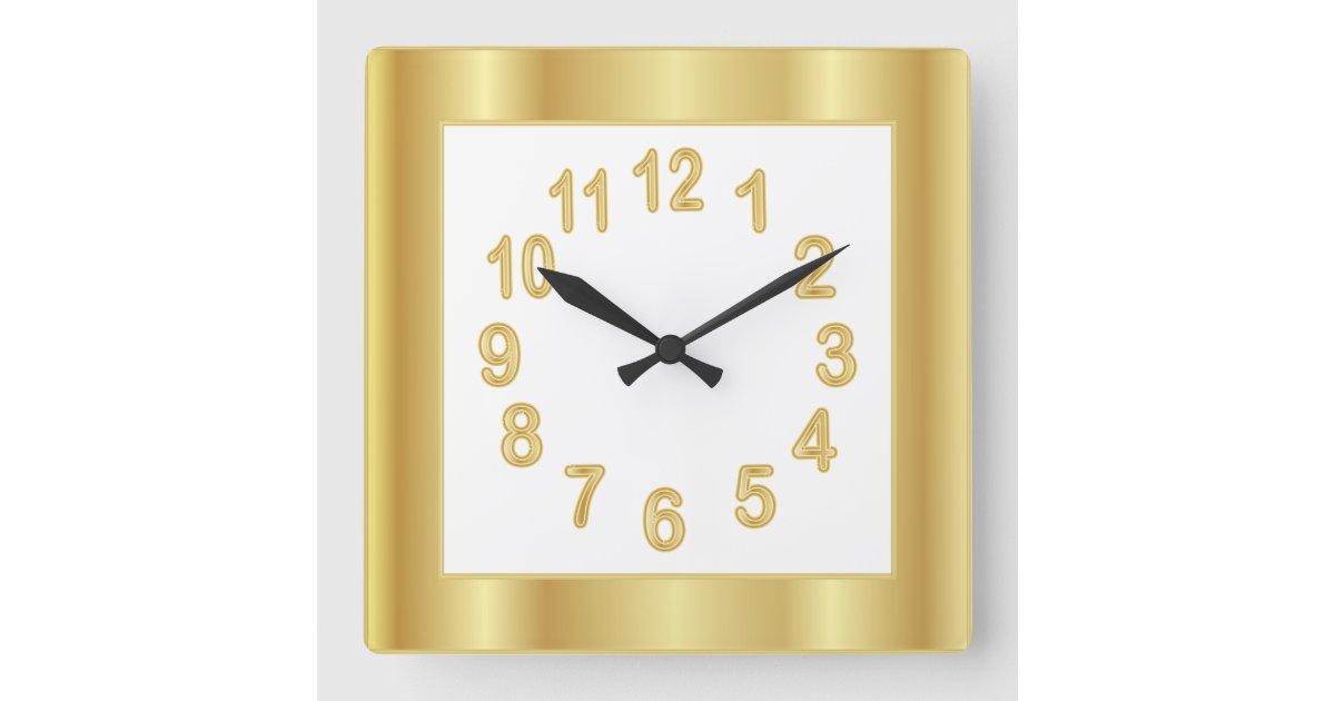 Sage Green Gradient Aura Round Clock | Zazzle