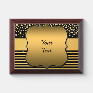 Gold Frame Award Plaque
