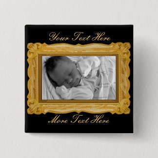 Gold Frame Button