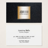 Gold Frame / Leather (Front & Back)