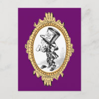 Gold Framed Mad Hatter One
