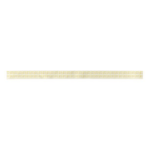 Gold Framed Musical Squares Satin Ribbon