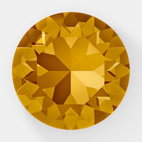 Gold Gem Paperweight