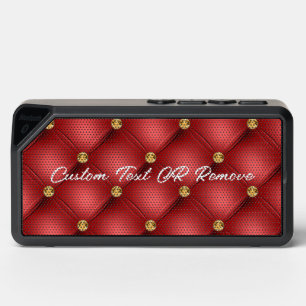 Gold Gemstone Bluetooth Spreaker with Custom Text Bluetooth Speaker