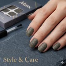 Gold Geometric Box Design Bold Black Rectangle