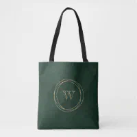 Monogram Faux Leather Tote