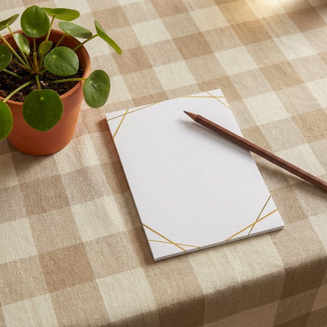 Gold geometric gold effect  notes (Creator Uploaded)