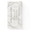Gold Geometric White Marble Abstract Business