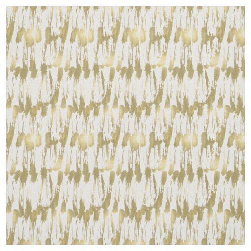 Gold Glam Abstract Fabric