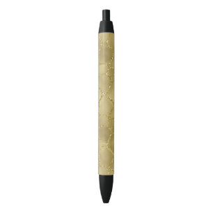 Gold Glam Giraffe Print Pen