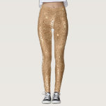 Gold Glam Glitter Leopard Print Leggings<br><div class="desc">Gold Glam Glitter Leopard Print</div>