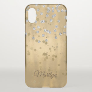 Gold Glam iPhone X Case