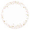 Gold Glitter and Pink Sprinkle Label