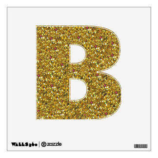 Glitter Letters Wall Decals & Wall Stickers | Zazzle