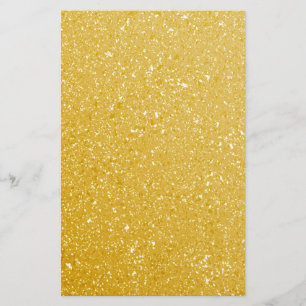 GOLD GLITTER BACKGROUND STATIONERY
