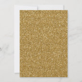 Gold Glitter Background Template (Front)