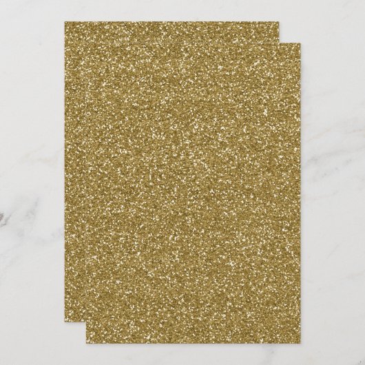 Gold Glitter Background Template (Front/Back)
