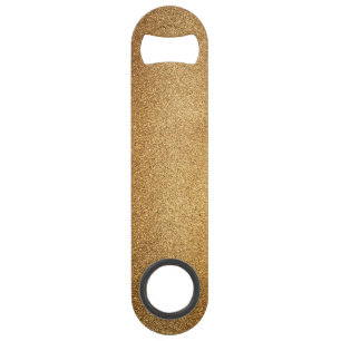 Gold Glitter Bar Key