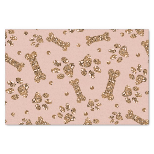 dog bone wrapping paper