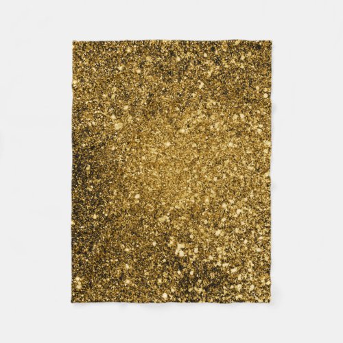 Gold Glitter Blanket