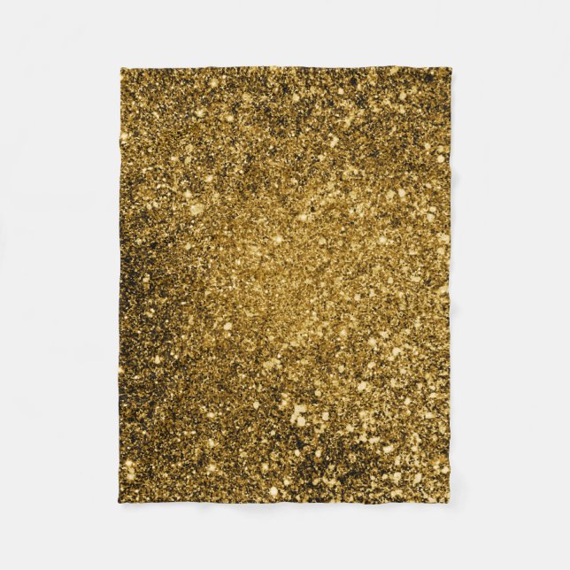 Gold Glitter Blanket (Front)