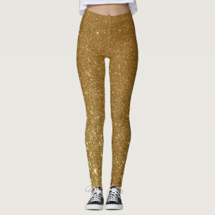 Gold Glitter Bling Original Leggings