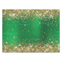 Custom light Green Tissue Paper, Zazzle