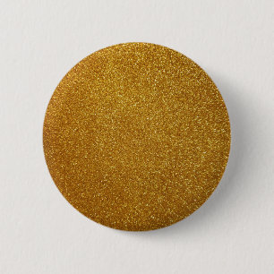 Gold glitter button