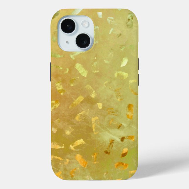 Gold Glitter Case-Mate iPhone Case (Back)