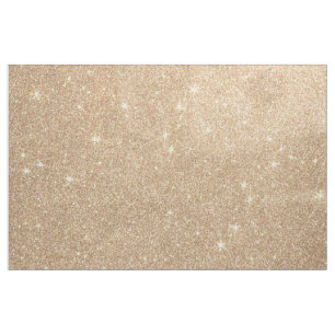 Gold Glitter Chic Glamorous Sparkles Fabric