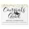 Gold Glitter Confetti CONGRATS GRAD Graduation