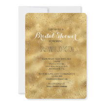 Gold glitter confetti sparkle bridal shower