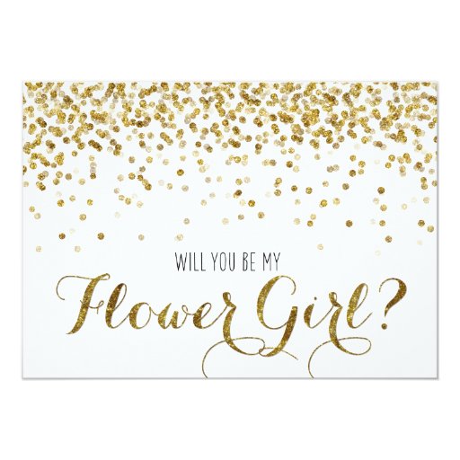 Fresh 88 Will You Be My Flower Girl Card