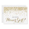 Gold Glitter Confetti Will you be my Flower Girl
