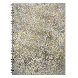 Gold Glitter Crackle Modern Chic Glam Sparkle Notebook