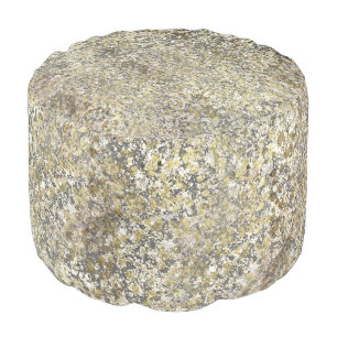 Gold Glitter Crackle Modern Chic Glam Sparkle Pouf