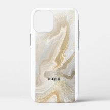 Gold Glitter Custom Name Case-Mate iPhone Case