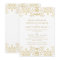 Gold Glitter Damask Top Bottom Wedding