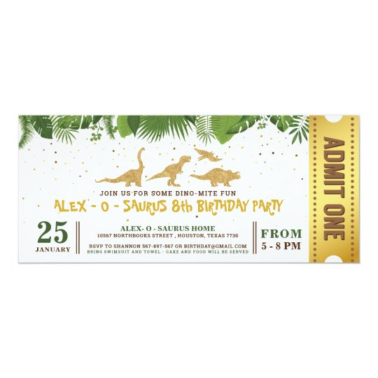 dinosaur land tickets