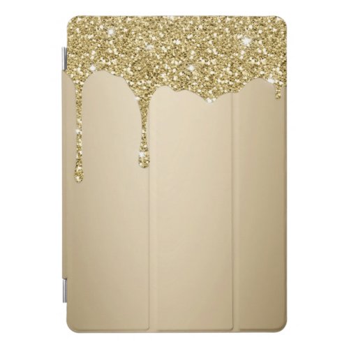 Gold Glitter Drips Metallic Shine Apple 105 iPad iPad Pro Cover