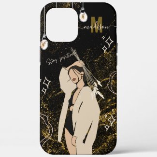 Gold Glitter Dust On Black Background Luxury