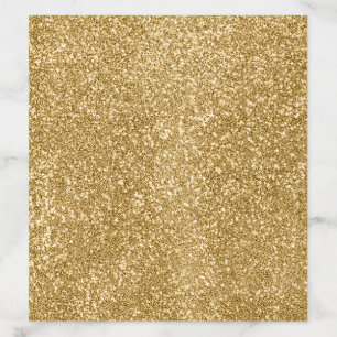 Gold Glitter Envelope Liner