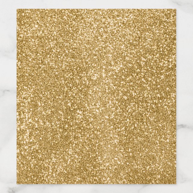 Gold Glitter Envelope Liner (Design)